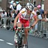 Christian Pfannberger (5th) is chasing Andy Schleck during Lige-Bastogne-Lige 2008